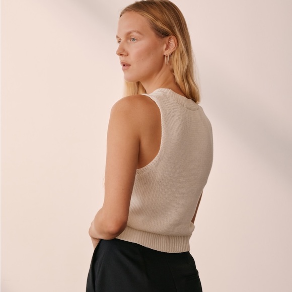 ABOUT YOU x Marie von Behrens Top 'Lena' in Beige - Picture 2 of 12